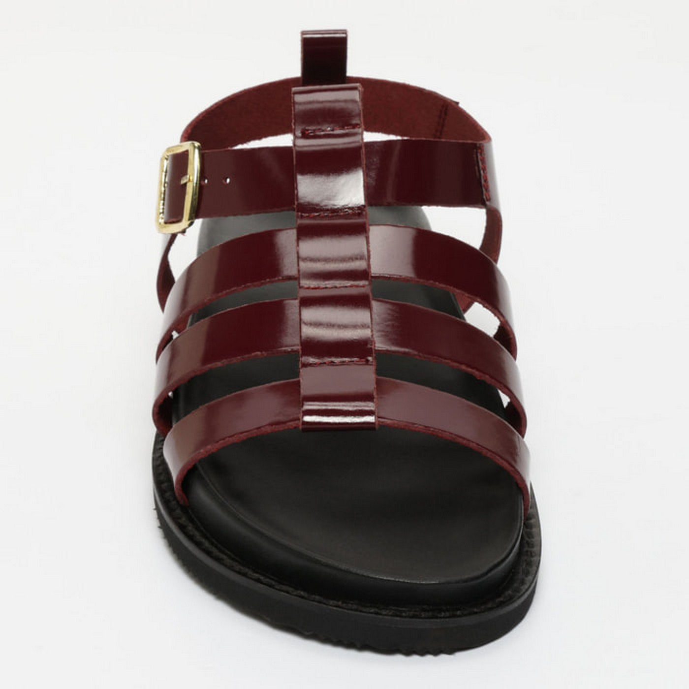 Sandalias Tyler - Black Berry Patent