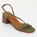 Sandalias de Tacón Riviera - Grape