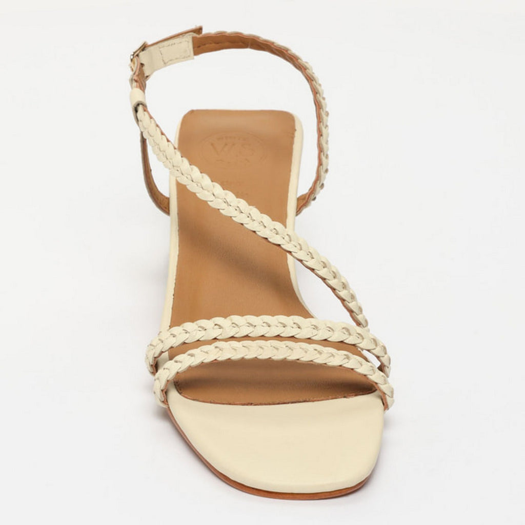 Sandalias de Tacón Riviera - Off White