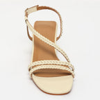 Sandalias de Tacón Riviera - Off White