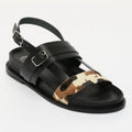 Sandalias Zeneta - Cow+Black