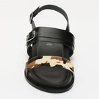 Sandalias Zeneta - Cow+Black