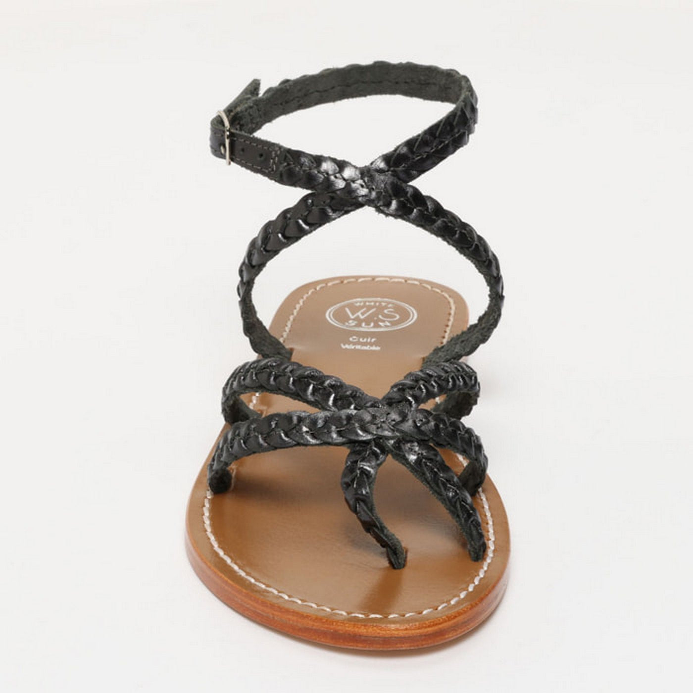Sandalias Perla - Black Metal