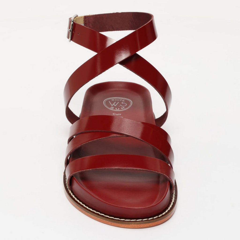 Sandalias Bogarra - Cranberry Patent