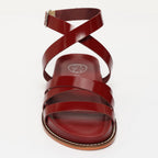 Sandalias Bogarra - Cranberry Patent
