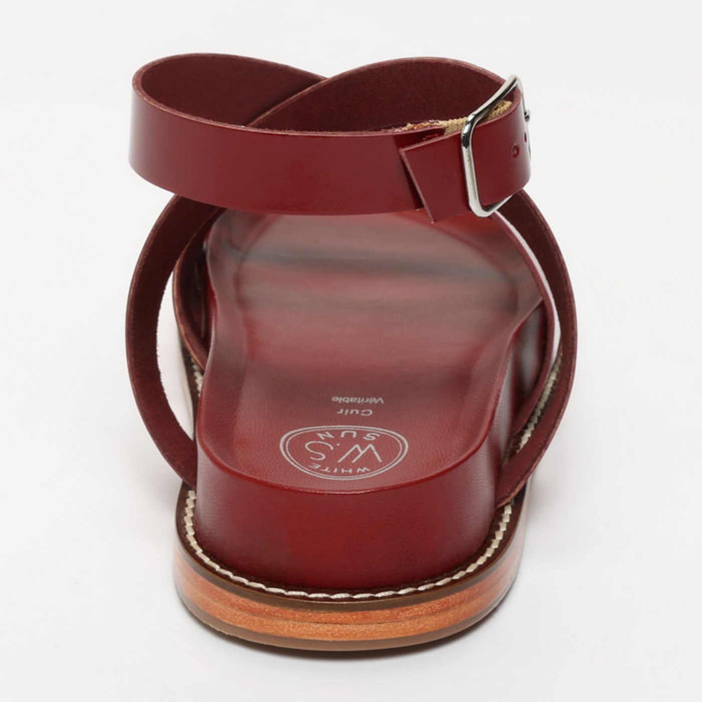 Sandalias Bogarra - Cranberry Patent
