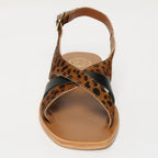 Sandalias Sampaya - Leopard+Black