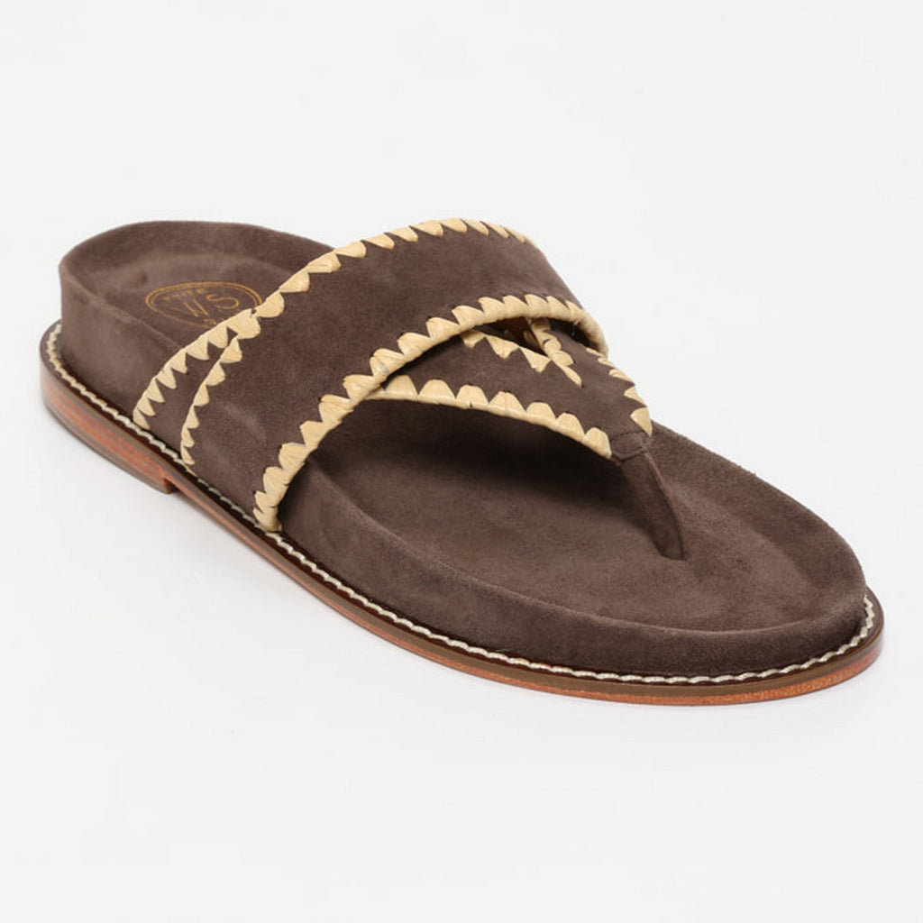 Sandalias Caelum - Chocolat+Beige