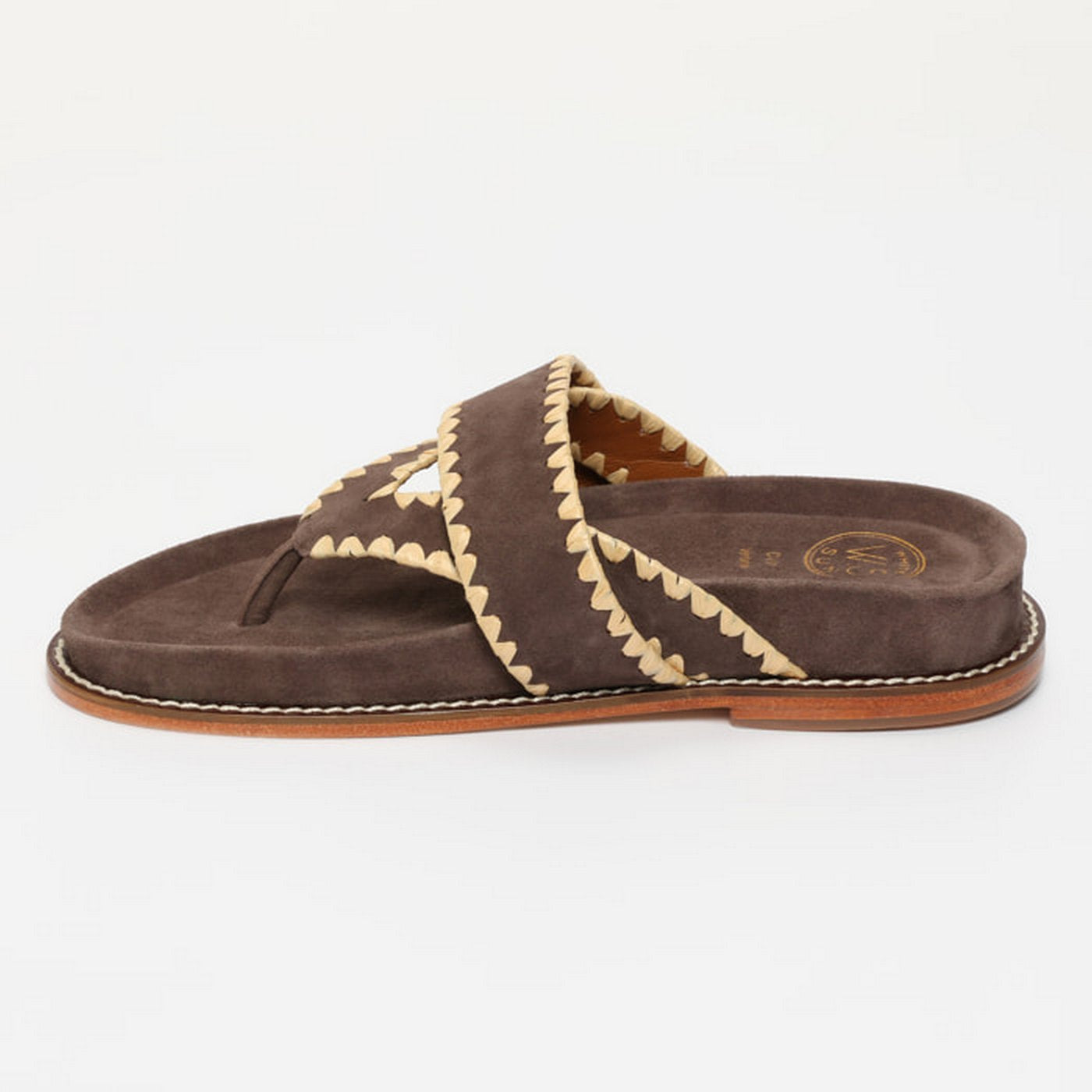 Sandalias Caelum - Chocolat+Beige