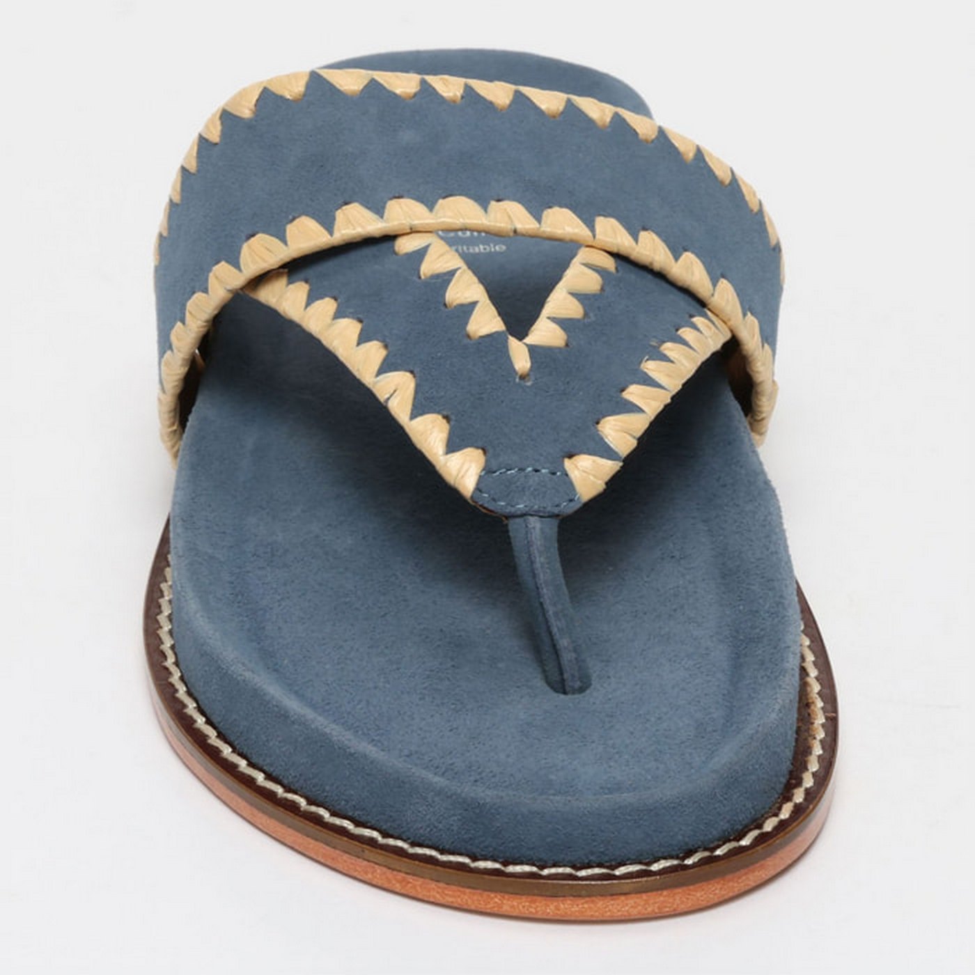 Sandalias Caelum - Denim Blue+Beige