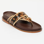 Sandales Caelum - Brown Snake+Beige