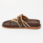 Sandales Caelum - Brown Snake+Beige