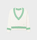 Src Cableknit Jumper - Cream/Clean Mint - Women