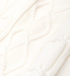 Src Cableknit Jumper - Cream/Clean Mint - Women