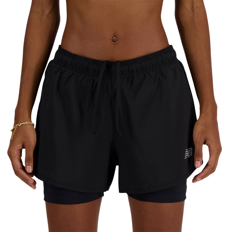 Women's New Balance SPORT ESSENTIAL 2-IN-1 3 Shorts