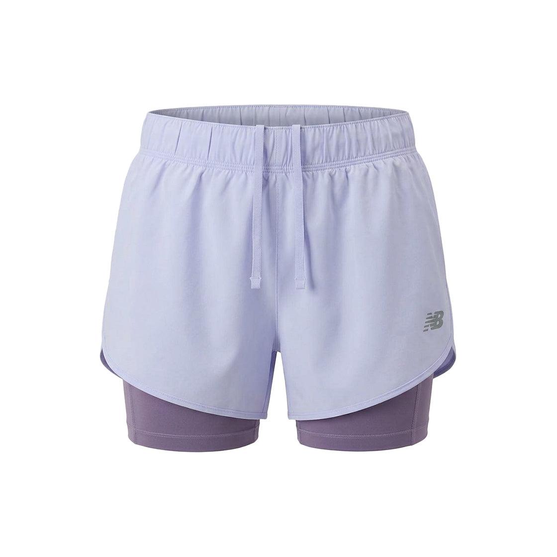 Pantalón corto de mujer New Balance SPORT 2-EN-1 3