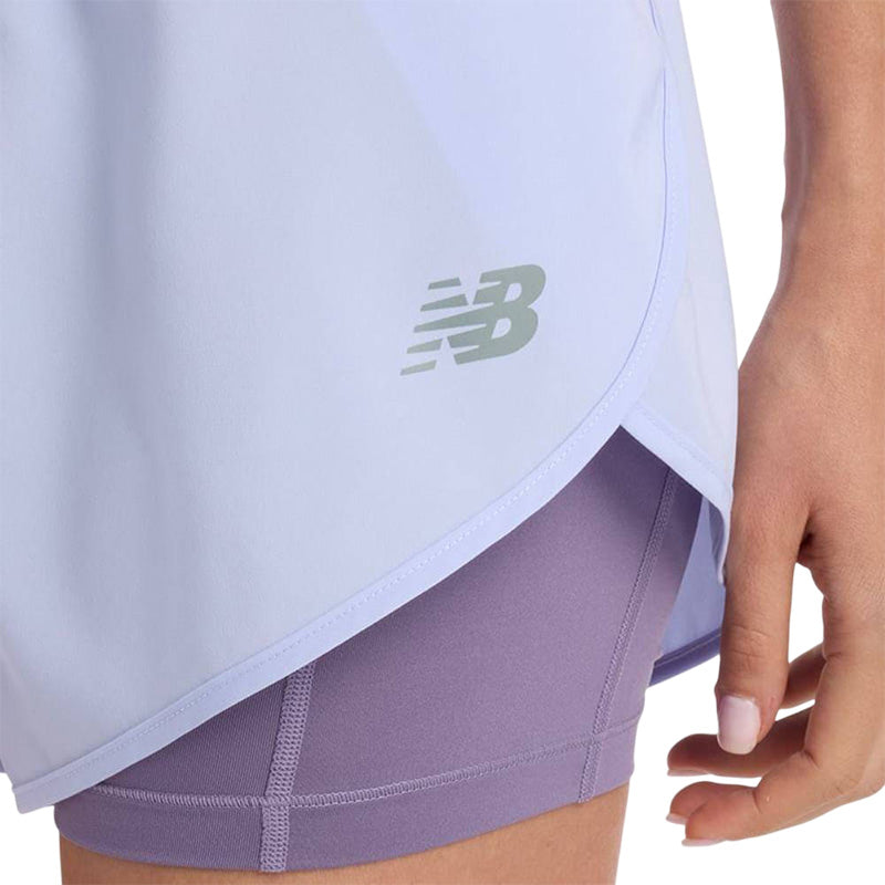 Pantalón corto de mujer New Balance SPORT 2-EN-1 3