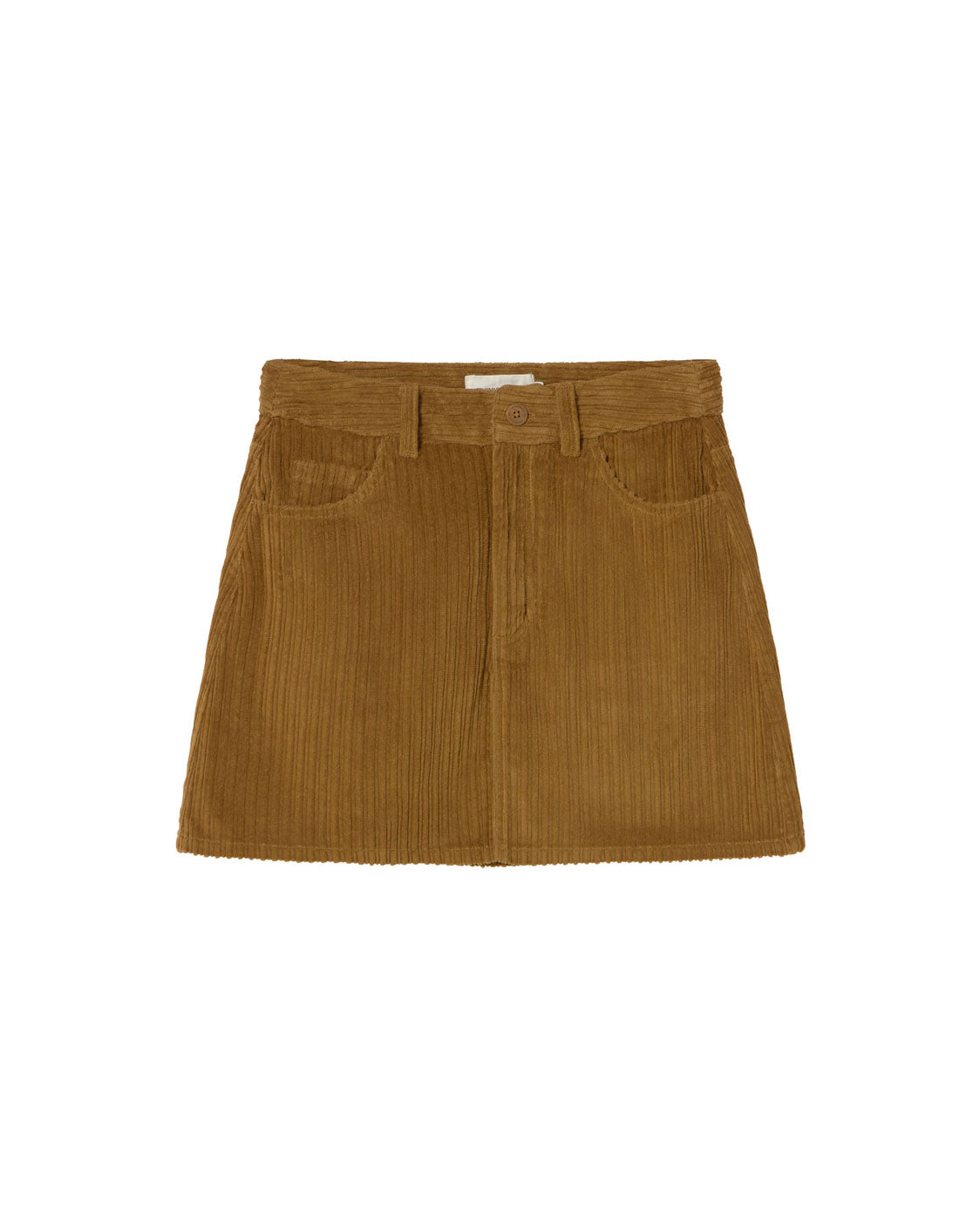 Kimmy Corduroy Mini Skirt - Brown