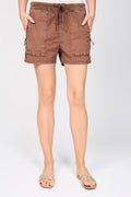 Short À Poche Zippée - Malt Pigment - Femme