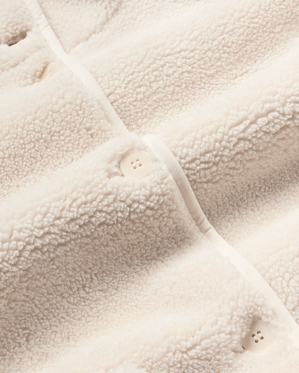 Veste Sherpa Kourtney - Écru