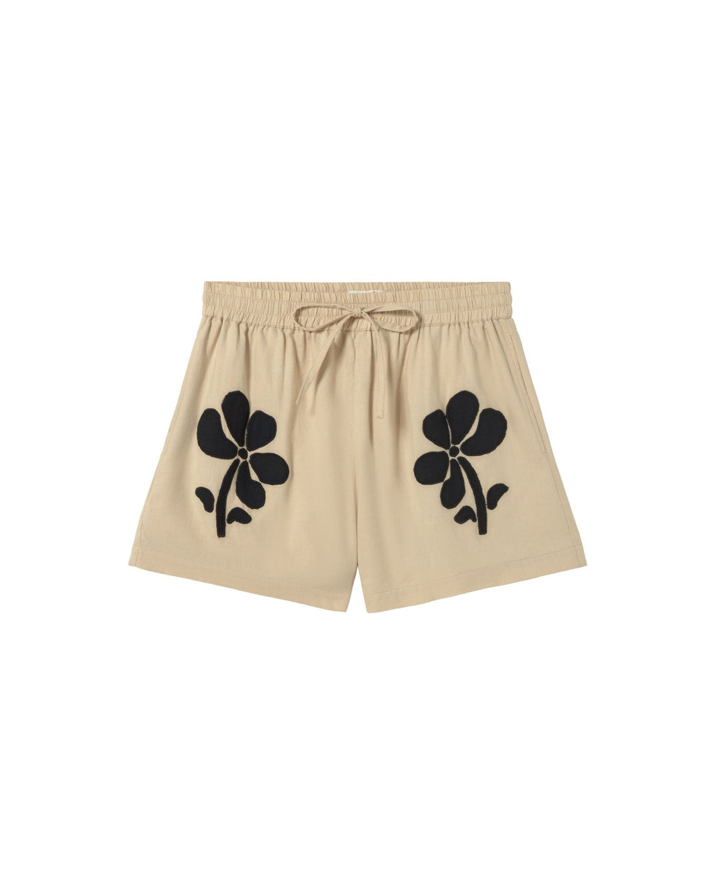 Pantalón corto Marygold Geranio sostenible crudo - silueta 1
