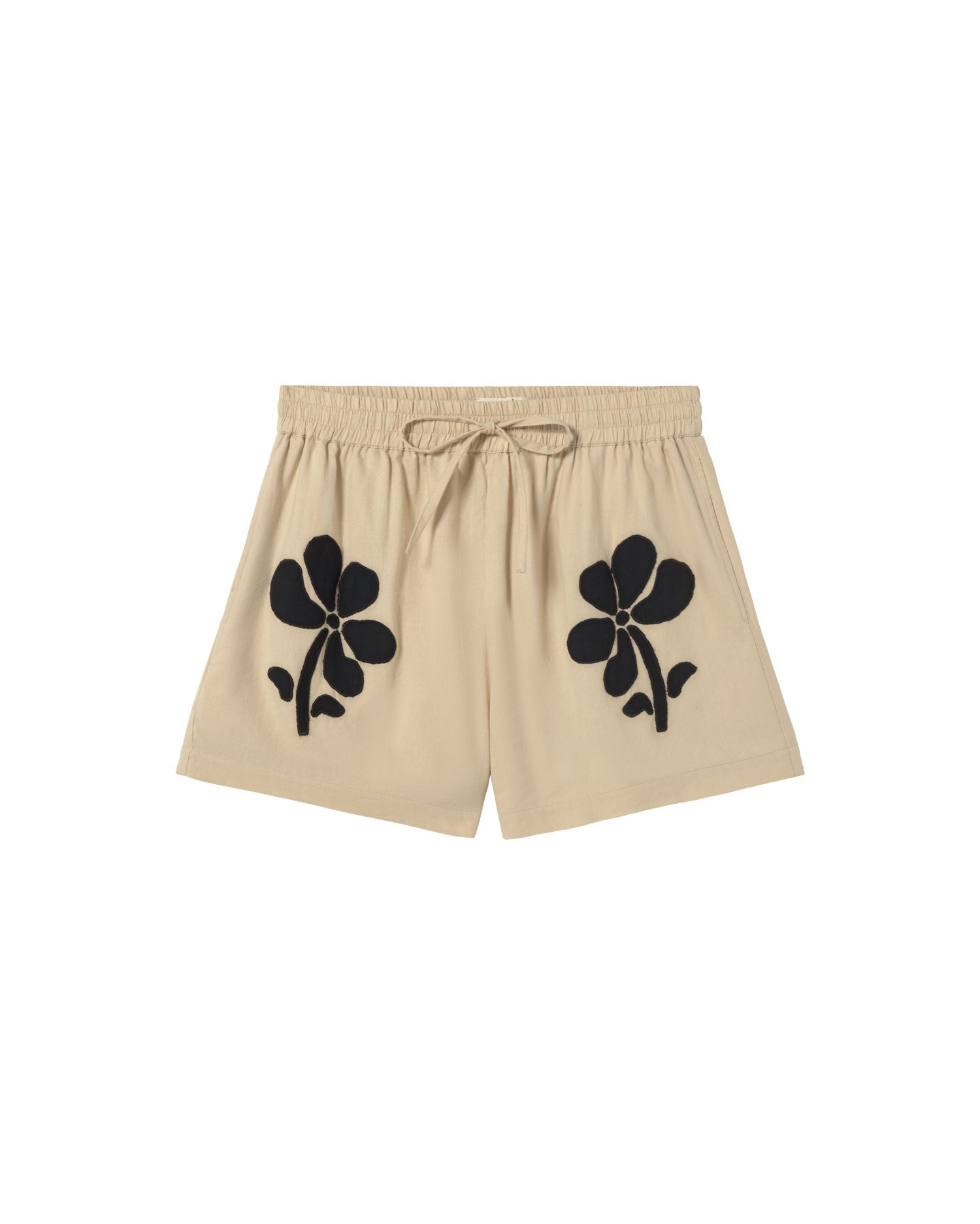 Pantalón corto Marygold Geranio sostenible crudo - silueta 1