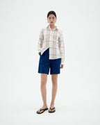 Short azul hemp Lia sostenible-2