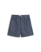 Shorts rayas tinte natural railway Luisa sostenible silueta - 1