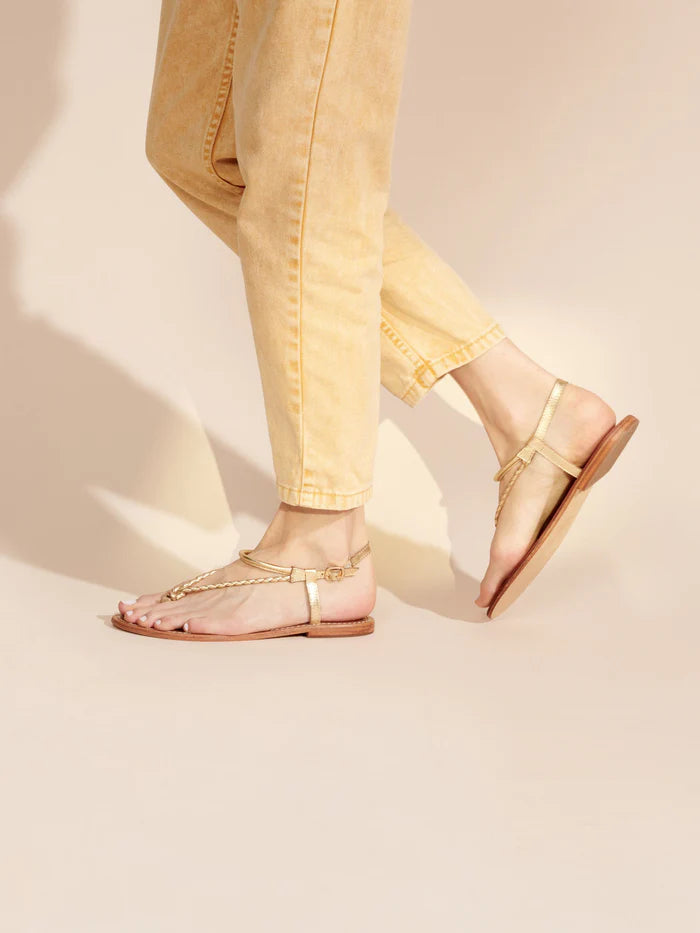 Sandales Paz - Dark Gold