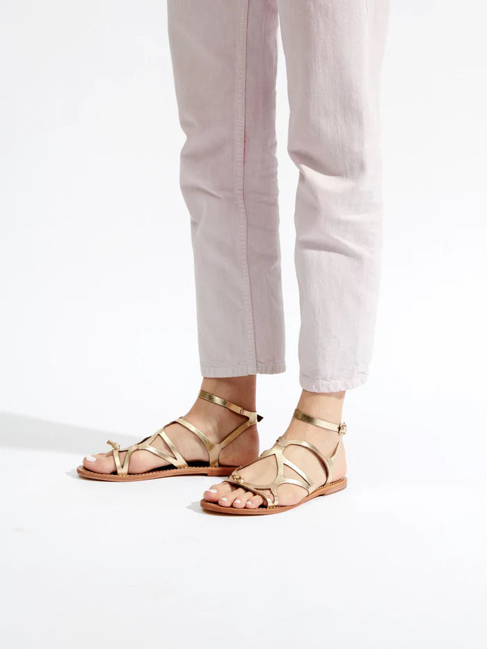 Sandales Sobral - Dark Gold