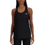 New Balance Women's Tank Tops Wt4122 - Black/China Gray