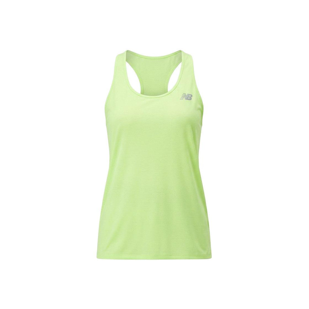 Women's New Balance Tank Top - Green, White