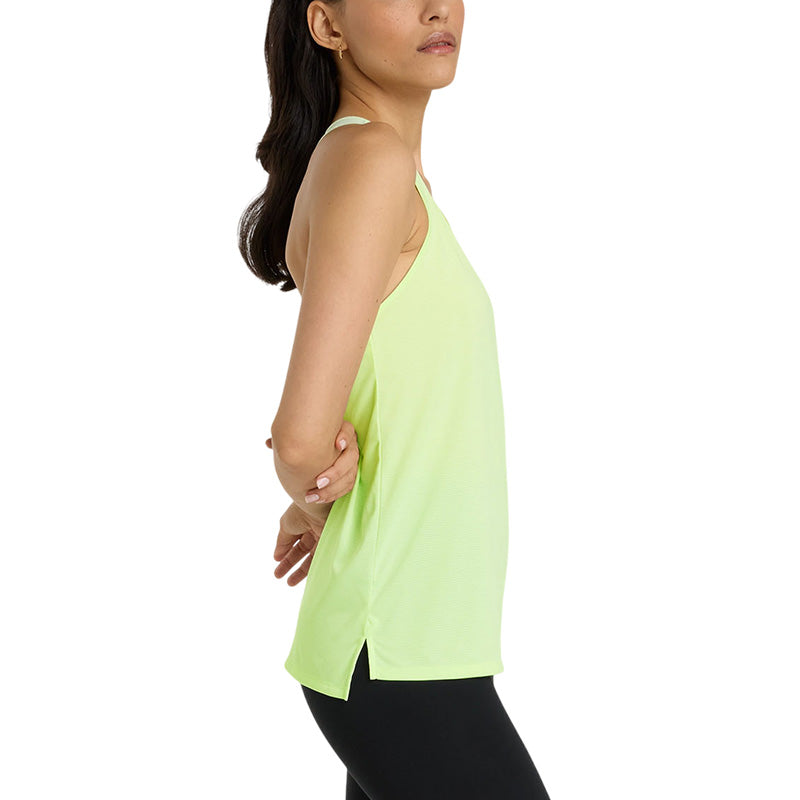 Women's New Balance Tank Top - Green, White