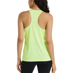 Women's New Balance Tank Top - Green, White