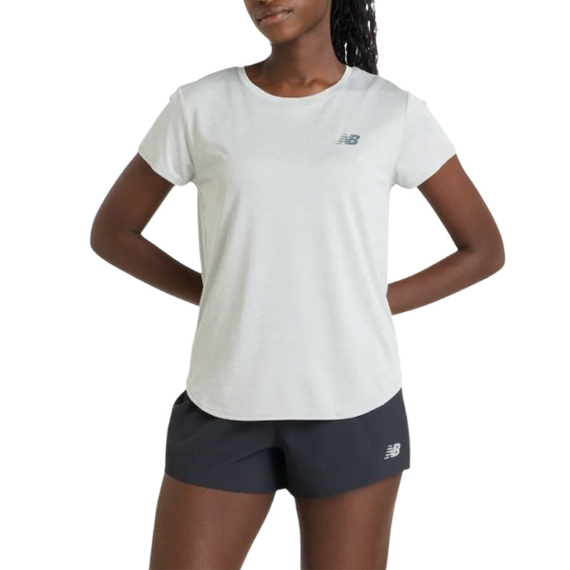 Camiseta para mujer New Balance SPORT CORE HEATHER