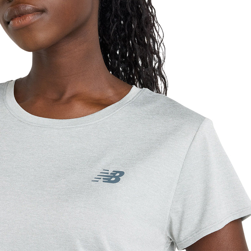 Camiseta para mujer New Balance SPORT CORE HEATHER