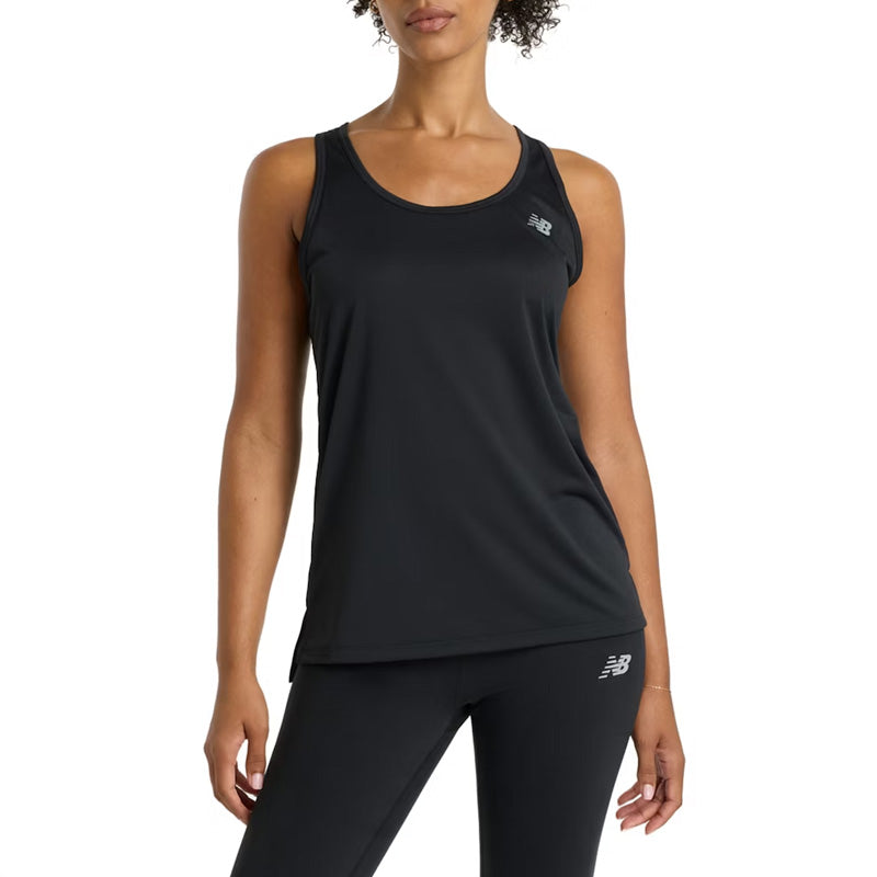 Camiseta sin mangas para mujer New Balance Sport - Negro, Blanco