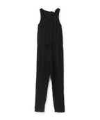 Tencil Linen Blend Romper - Black - Women