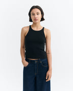 Top halter negro Harriet sostenible - 2