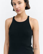 Top halter negro Harriet sostenible - 3