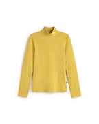 Aine Hemp Roll-Neck Top - Yellow