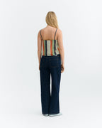 Top estampado rayas multicolor Raida sostenible - 4