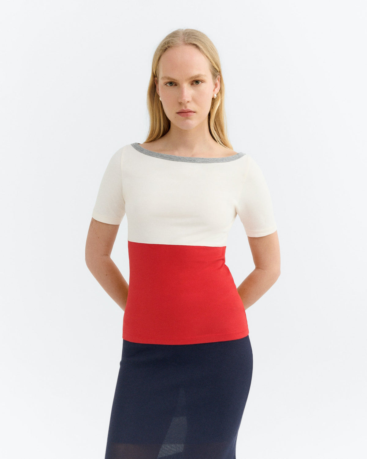 Zura Slim T-Shirt - Red