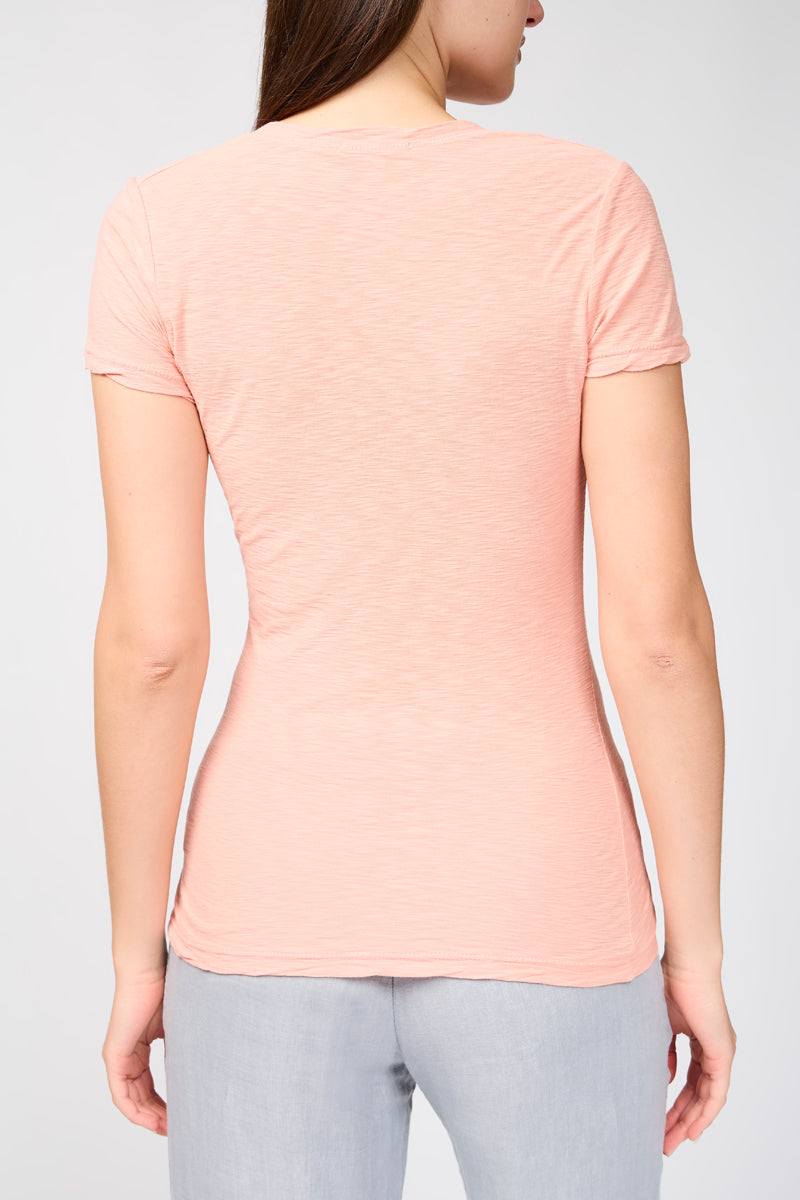 T-Shirt Décontracté Avec Bordure Inversée - Spritz - Femme