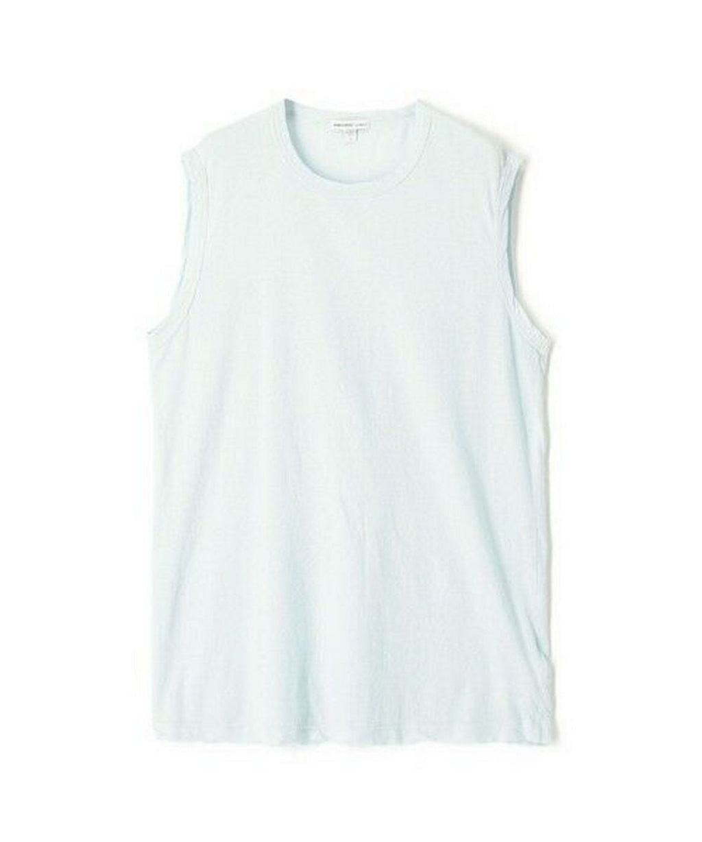 James Perse - Débardeur Crepe Jsy Muscle - Ocean Spray - Femme
