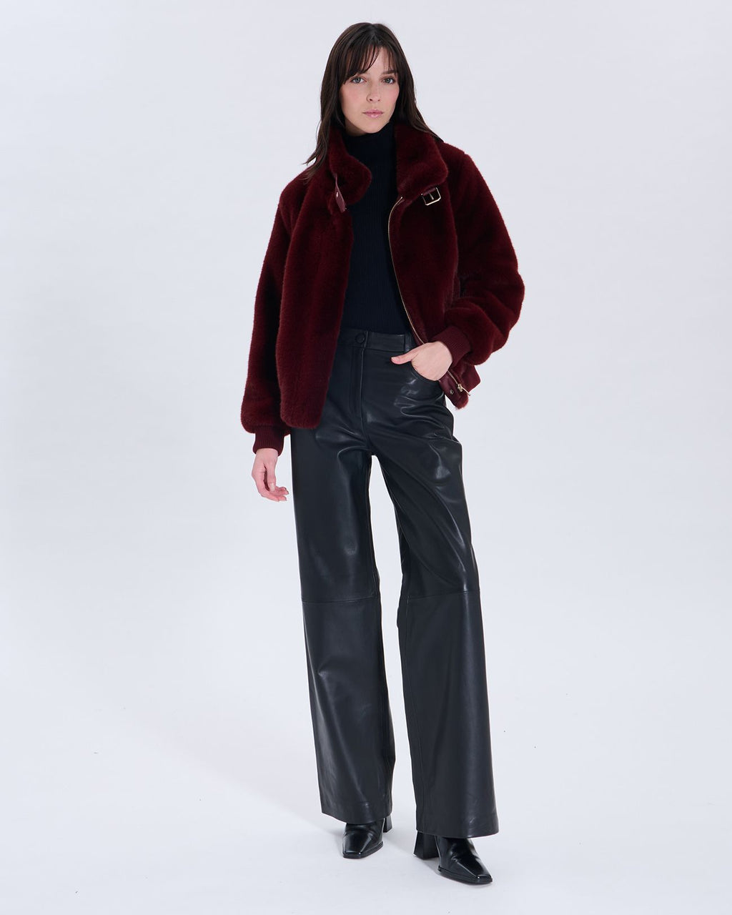 Veste Valou grenat_1