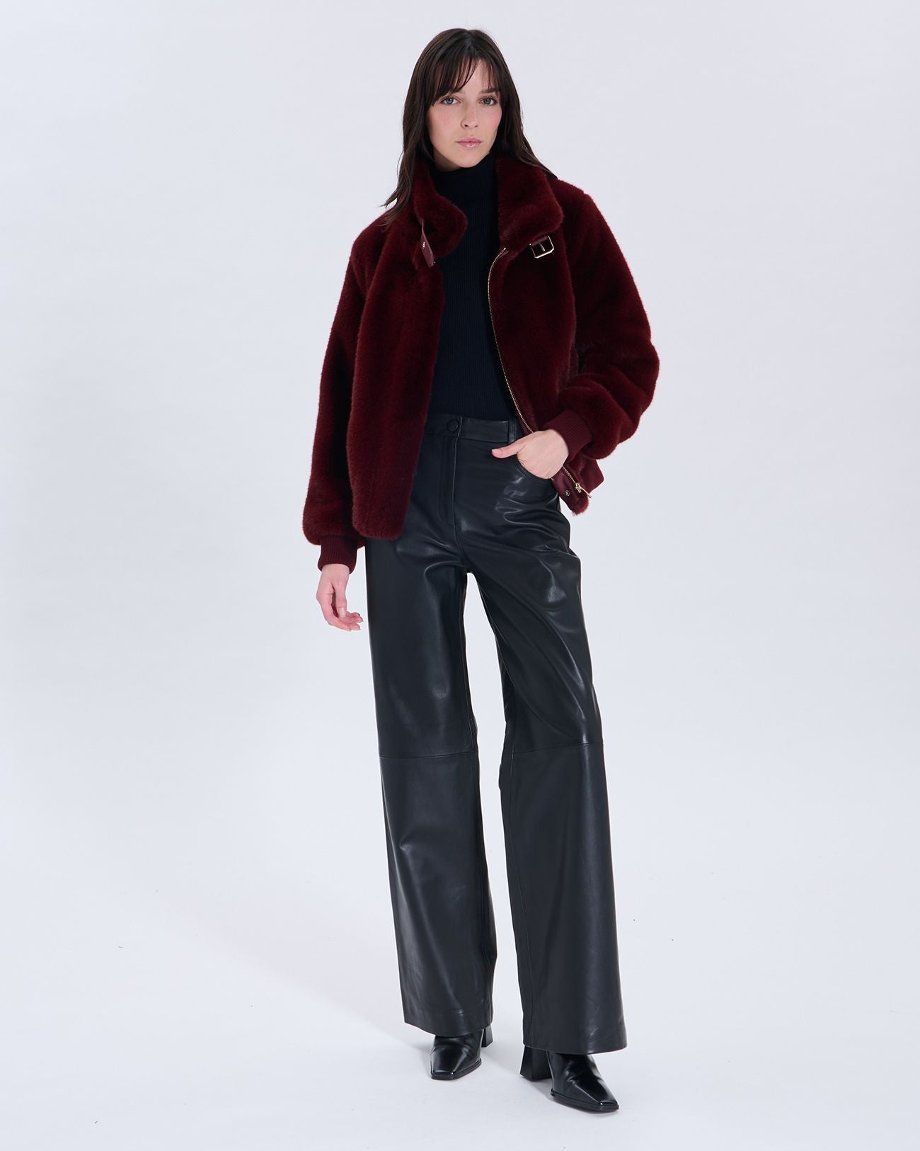 Veste Valou grenat_1