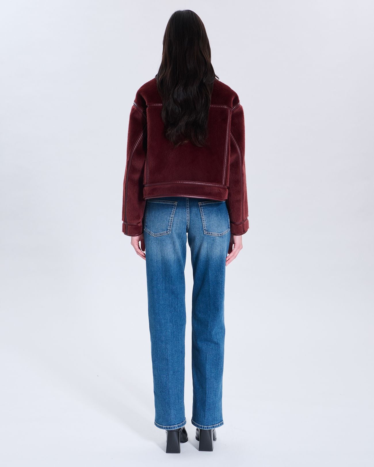Veste réversible grenat_5
