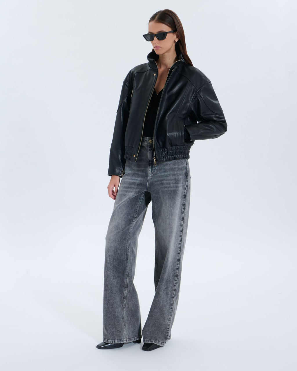 Veste Bryan noire en cuir_1