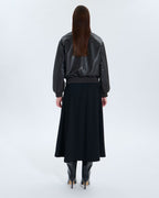 Chaqueta de cuero Virgile chocolate_3